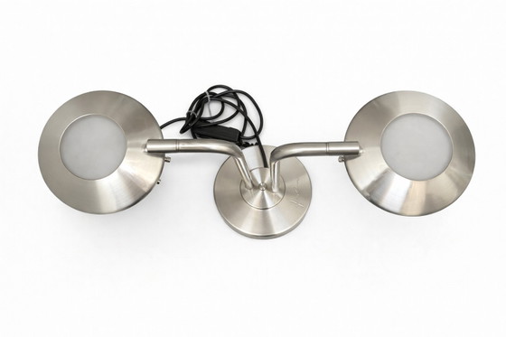Image 1 of Postmodern Twin-Light Table Lamp by Jan des Bouvrie for Boxford Holland, 2000s