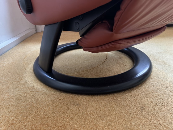 Image 1 of Fauteuil inclinable Himolla Cosyform avec repose-pieds