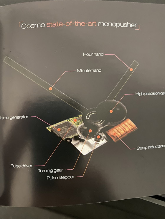 Image 1 of Orologio da parete Cosmo A7000 Progettato da Andersen Design Studio Mo Mo