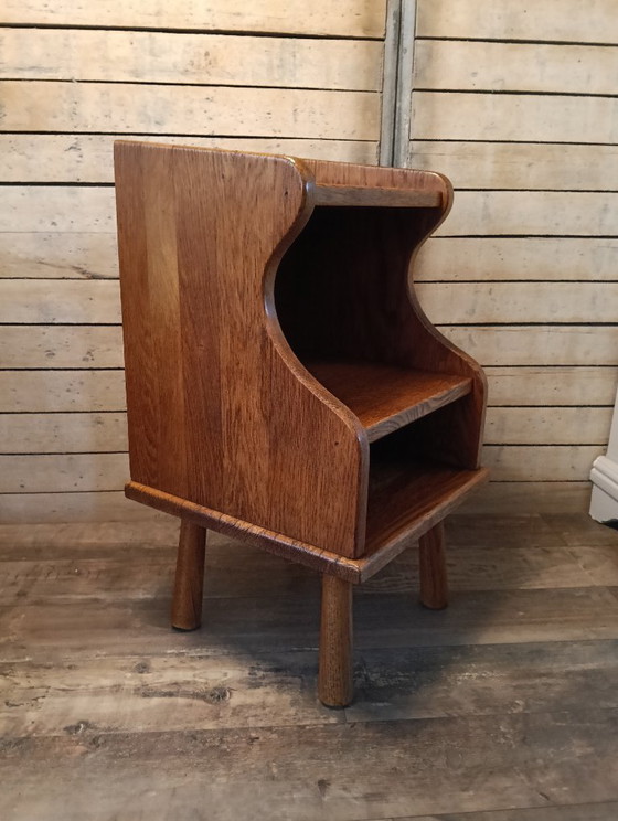 Oisterwijk Meubelfabriek Solid Oak Nightstand – Wood (photo 4 of 10)