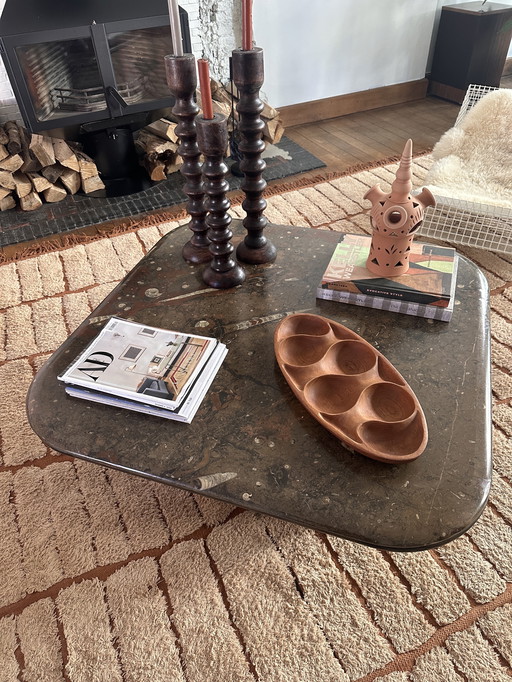 Vintage brutalist coffee table