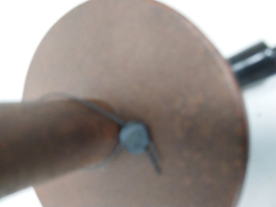 Image 1 of Juego de 3 lámparas de mesa de Brand van Egmond "detrás del cristal esmerilado"