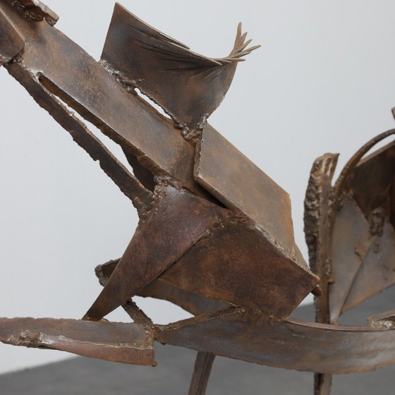 Image 1 of Sculpture du Cheval de fer par Raphaël Saintenoy, Europe, années 1960