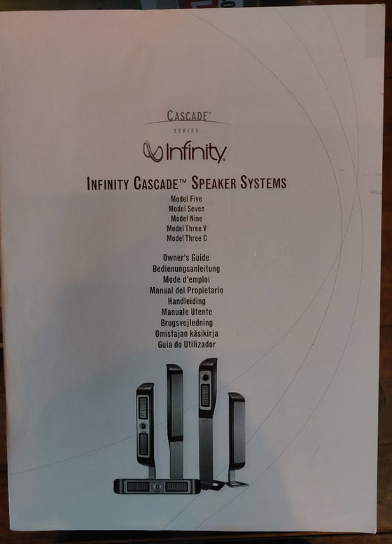 Image 1 of Ensemble audio home cinéma Infinity Cascade avec amplificateur Denon AVR-X1600H