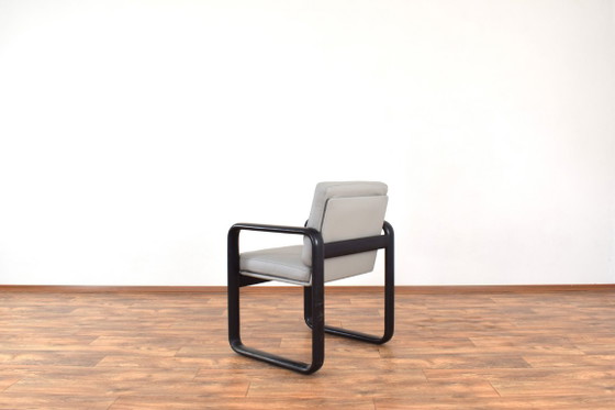 Mid-Century Lederen Fauteuils van Burkhard Vogtherr voor Rosenthal, jaren 70, Set van 2 – Wood (photo 10 of 17)