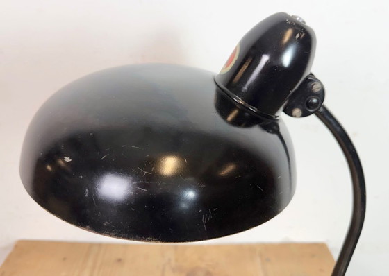Image 1 of Black Industrial Bauhaus Table Lamp from Escolux, 1930s