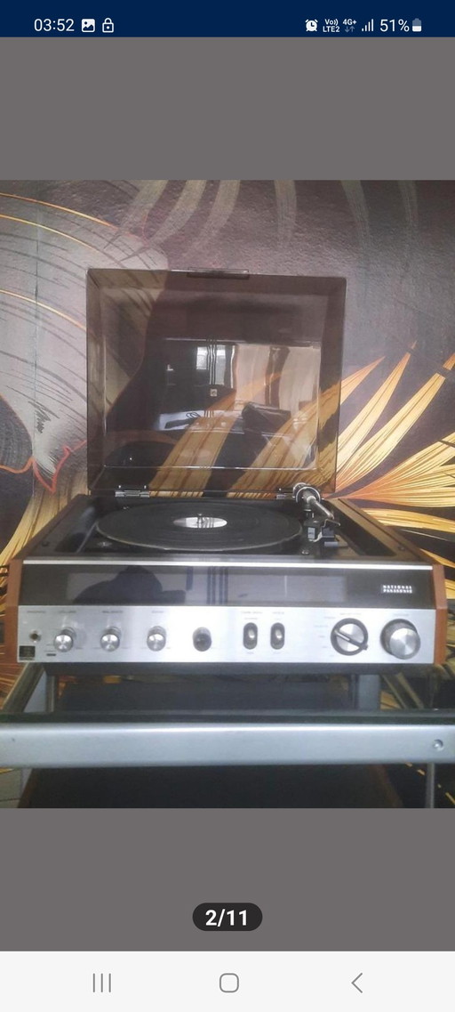 Stereo vintage combinato National Panasonic