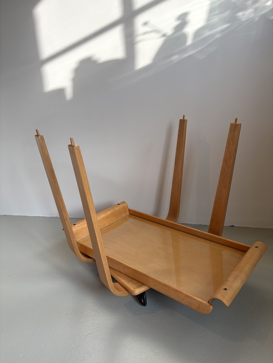 Image 1 of Pastoe Rolo PB31 trolley tea trolley Cees Braakman