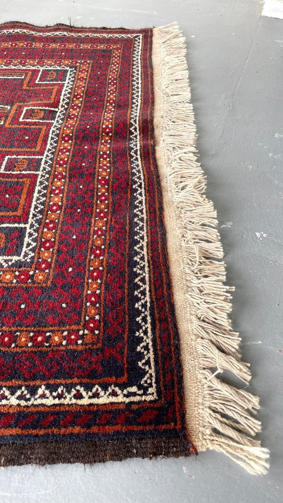 Image 1 of TAPIS Artisanal Vintage - 102cm x 204cm