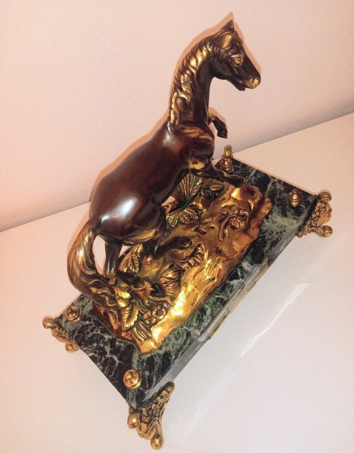 Bronze horse