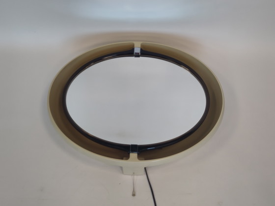 Image 1 of Specchio Space Age con illuminazione Allibert