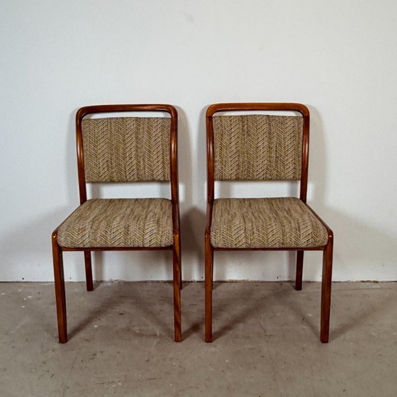 Image 1 of Set of two Scandinavian-style dining chairs