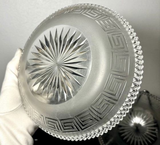 Image 1 of 4 Teller Baccarat 2/2 in antikem griechischem Schlüssel