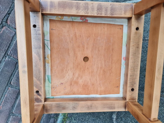 Image 1 of Unique handcrafted vintage Scandinavian style stool 1960s/70s Top Quality & Design