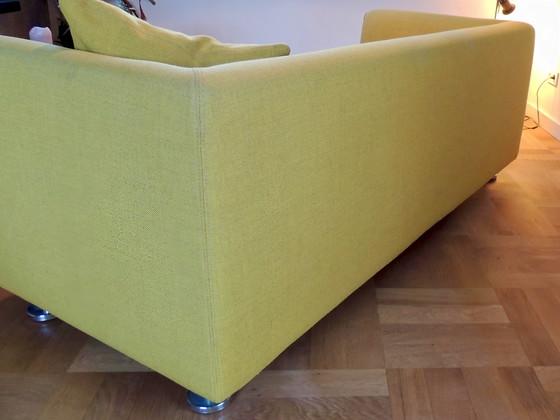 Image 1 of Gelderland 4800 De Ploeg Stoff 2,5-Sitzer goldgelb, gepflegter Zustand