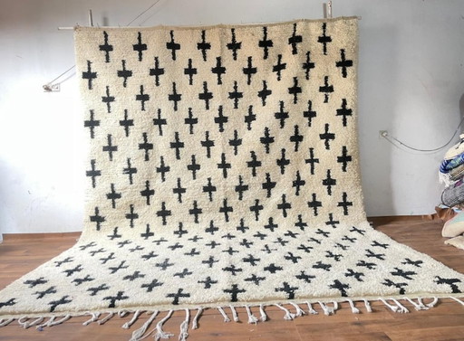 Tapis marocain traditionnel en laine 300cmx200cm