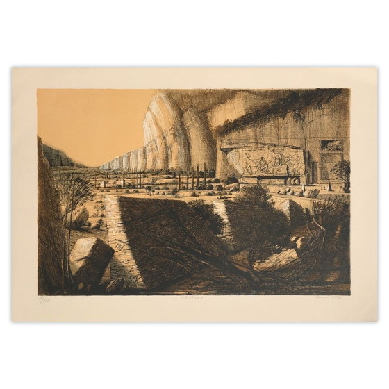 Image 1 of Ivan THEIMER Le Lèze IV (La Roche Saint-Secret) Litografia firmata 1978
