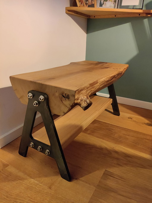 Tamer | Table basse design en chêne massif