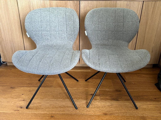 Pure OMG Chair Light Gray (2 pieces)