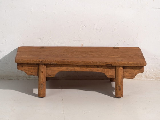 Antieke lage tafel van grenenhout – China, circa 1890 – Salontafels (photo 34 of 40)