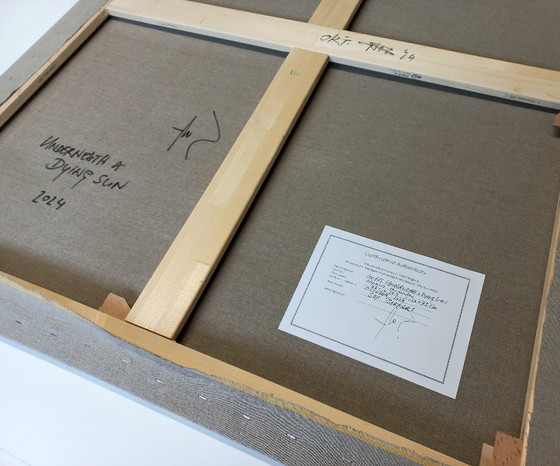 Image 1 of Óleo "Bajo un sol moribundo" Sef Berkers