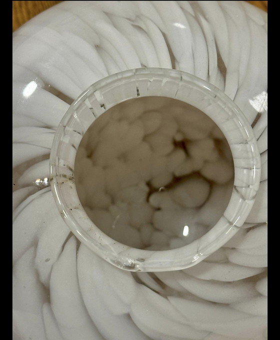 Image 1 of Vintage lamp met opalen bol.