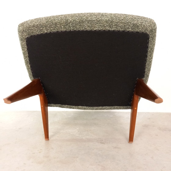 Image 1 of Ensemble de fauteuils design Mid-Century | vintage restaurés