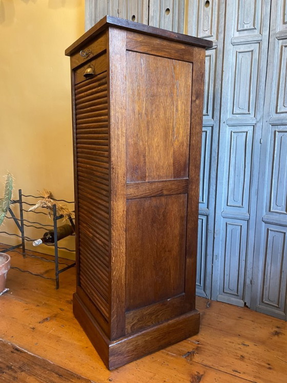 Image 1 of Rollladenschrank, Archivschrank, Musikschrank, Französisch