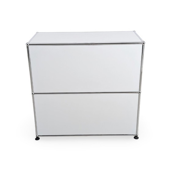 Image 1 of Cassettiera originale USM Haller, mobiletto/credenza bianco Fritz Haller2
