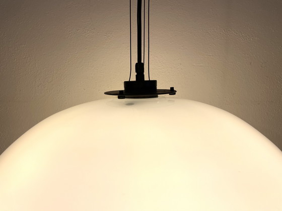 Image 1 of Lampada a sospensione XL Vintage Space Aga Opaline Design