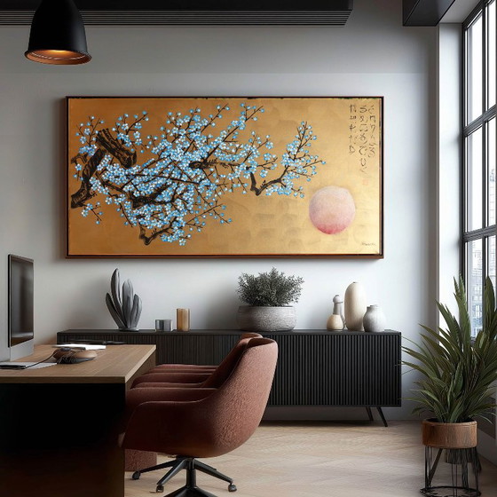 Sakura J543 - Large Original Painting – Paintings & Drawings, Canvas (photo 5 of 17)