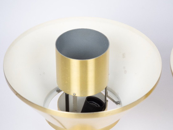 Image 1 of Coppia di lampade a sospensione vintage danesi Life di Jo Hammerborg, Fog og Morup, anni '60