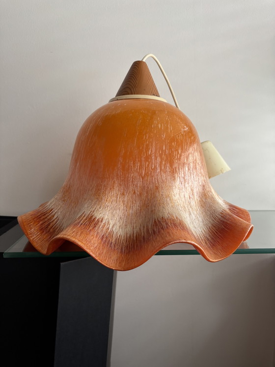 Suspension tulipe rétro – Plastic, Wood (photo 4 of 5)