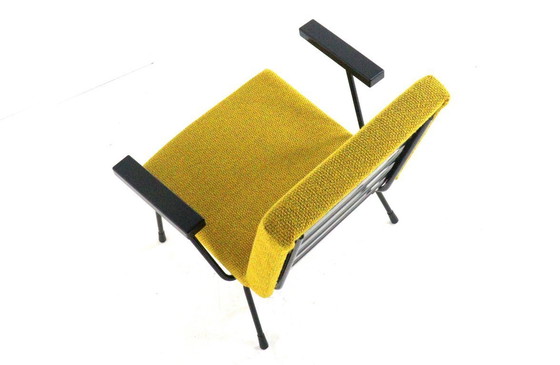 Image 1 of W.H. Fauteuil Rietveld pour Gispen, tapissé vintage