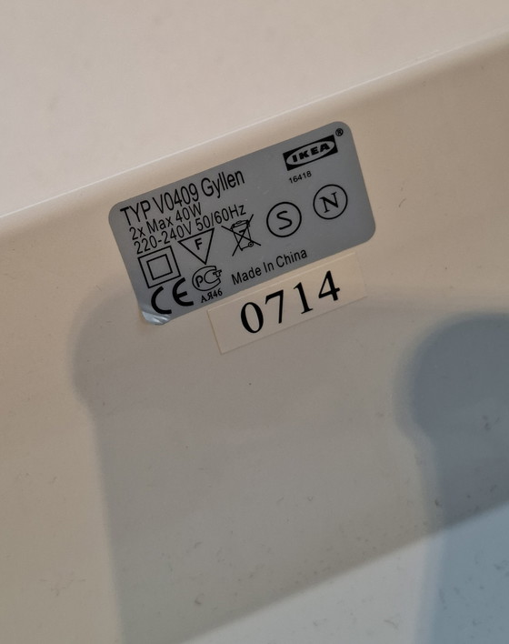 Image 1 of Rara lampada da parete vintage Ikea Gyllen