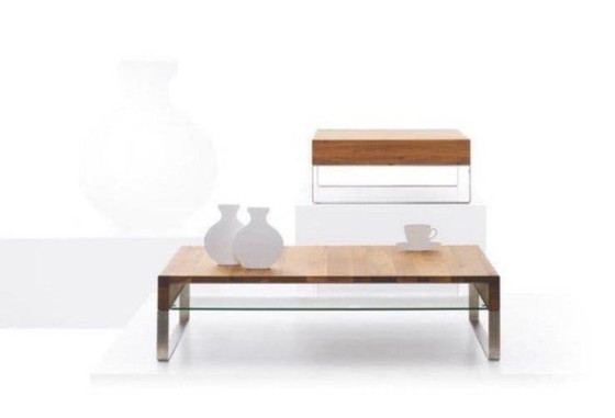 Table basse Aditi en noyer Leolux – Tables basses, Metal, Wood (photo 5 of 5)