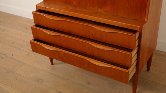Image 1 of Secrétaire vintage | Erling Torvits | Teck | 104 cm