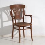 Sedia da ufficio antica in legno curvato (c.1920) #6 – Sedie da ufficio (photo 6 of 40)