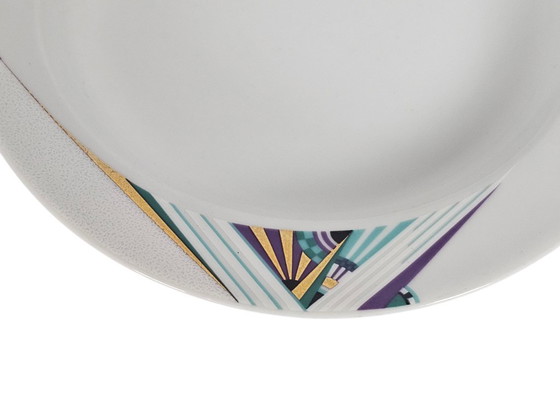 Image 1 of Seltmann Weiden Bavaria Germany - H - 6 plates - postmodern - Memphis style - 80s