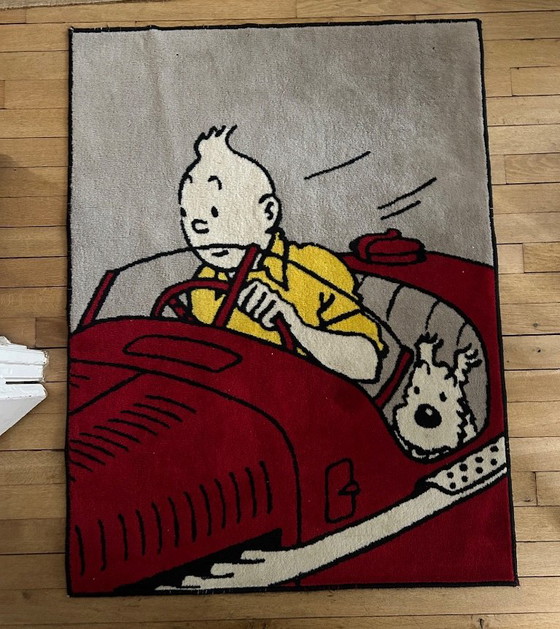 Tapis Tintin édité par Axis , 1994 – Wool (photo 2 of 11)