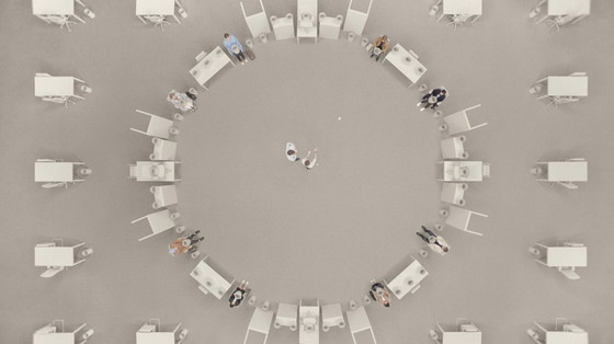 Image 1 of New Boring Clock in metal (Lensvelt / Beyond Space)