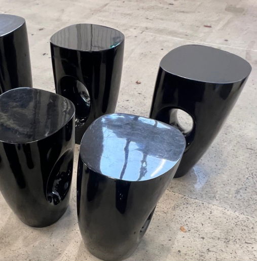 4x Pols Potten chaise œil du diable