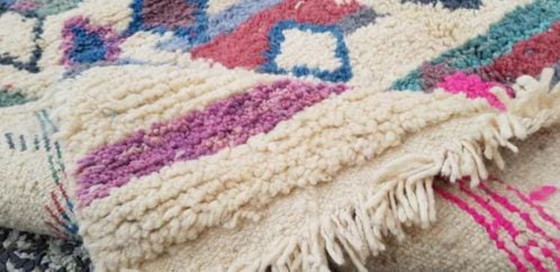 Image 1 of Hand-knotted Berber rug wool 259x156cm