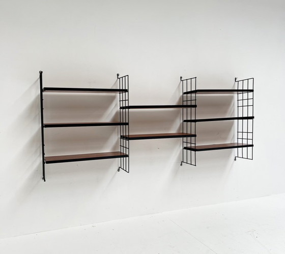 Image 1 of 12-teiliges Regalsystem aus den 1960er Jahren