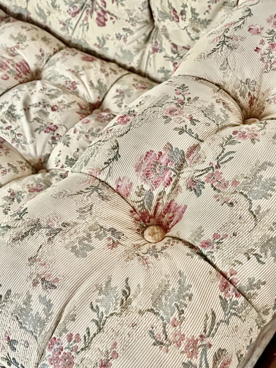 Klassisches englisches 3-Sitzer-Sofa – Textile (photo 7 of 13)