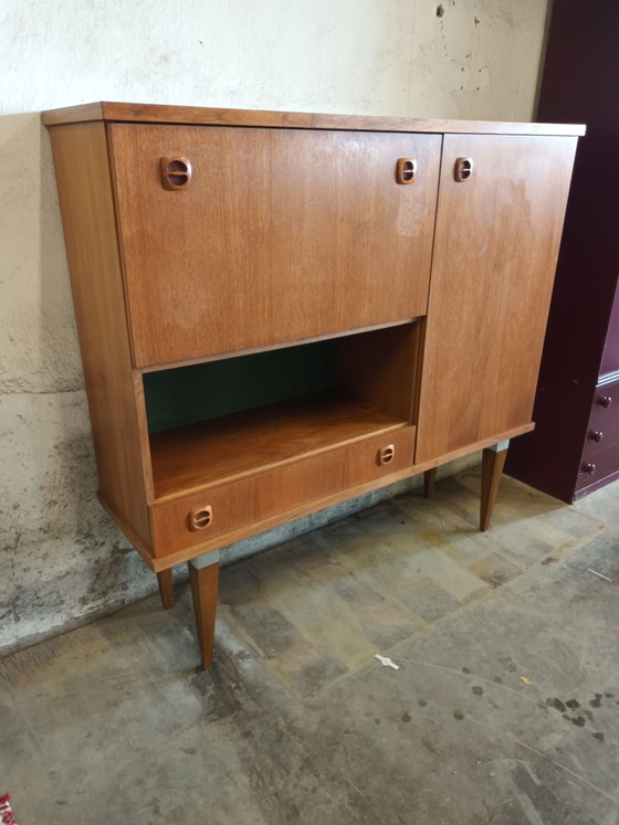 Highboard vintage – Meuble bar, Bois (photo 2 of 15)