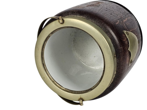 Image 1 of Viktorianisch – Eiche – Silber – „Eiseimer“ – England – 1930er Jahre