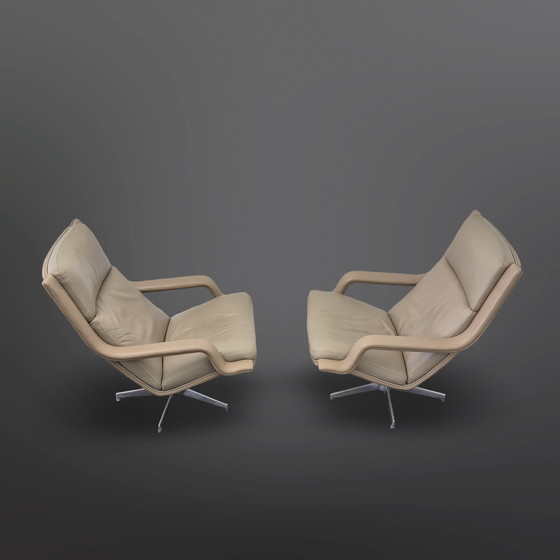 Image 1 of Ensemble de 2 Fauteuils F152 G. Harcourt Artifort, 1970