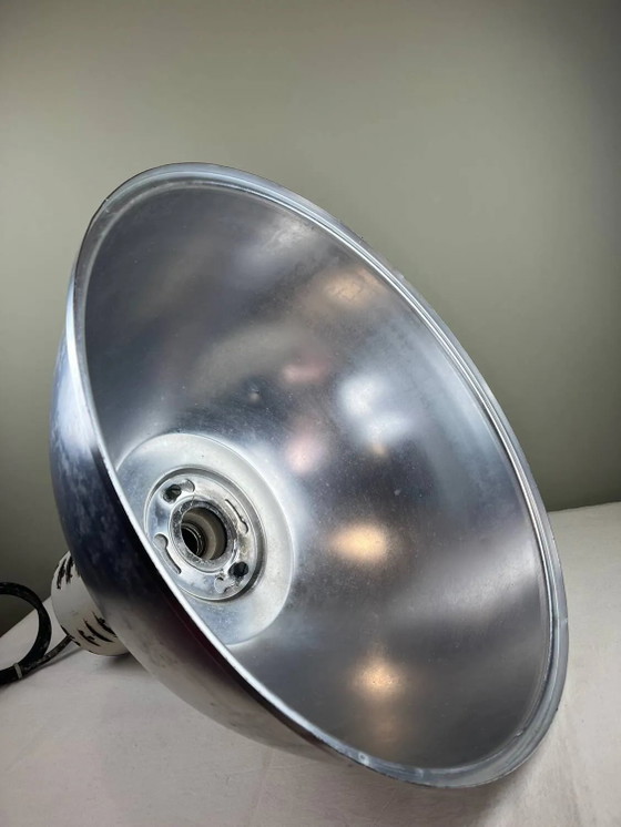 Rara suspensión industrial Osram HQL – gran reflector de aluminio 53 – Lámparas colgantes, Aluminium (photo 9 of 20)