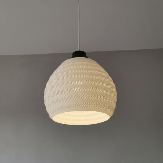 Image 1 of Lámpara colgante moderna blanca – 30 cm